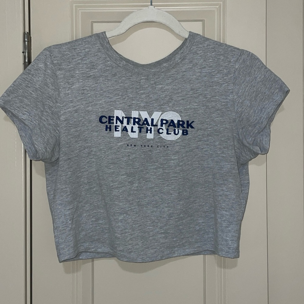 Abercrombie graphic baby tee